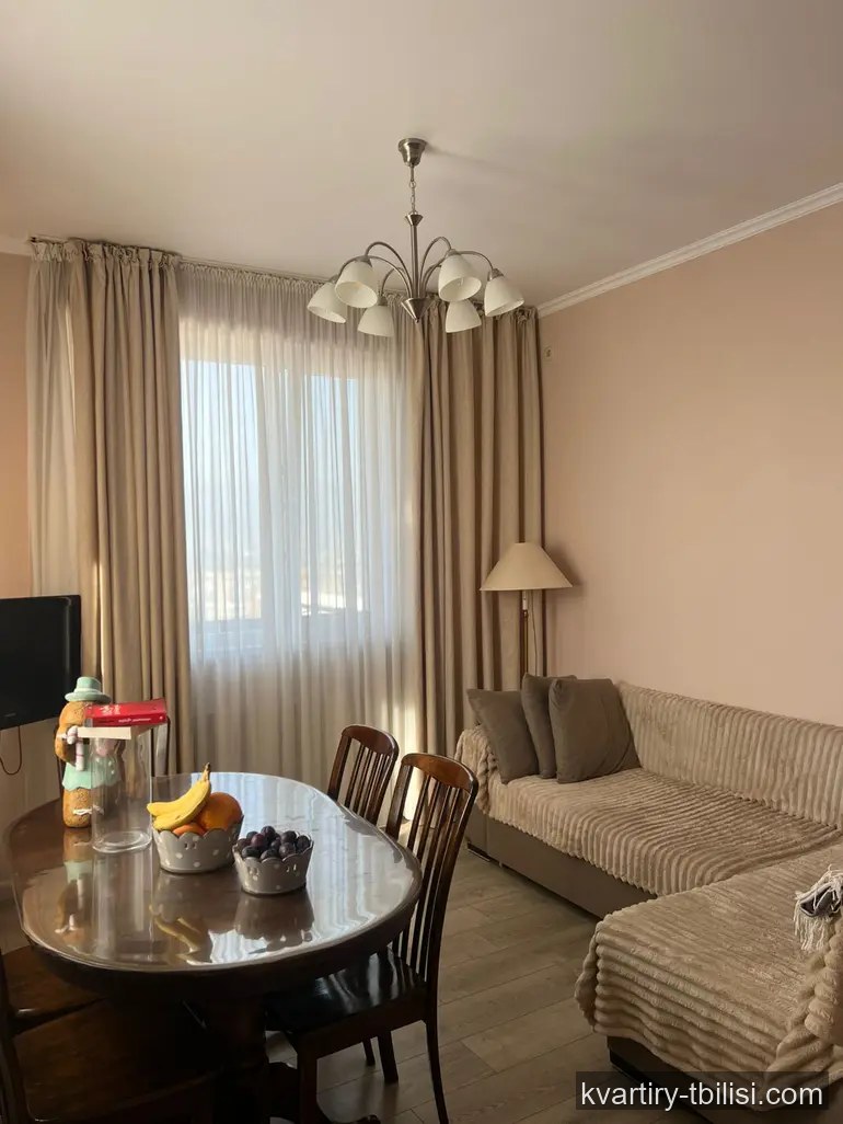 Двухкомнатная квартира в Дигомском массиве — 600 USD/мес | Tbilisi Homes