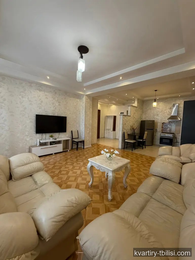 2-bedroom Apartment for rent in Digomi Massiv, Tbilisi, 78 sqm, floor 2/6 — 600 USD/month | Tbilisi Homes