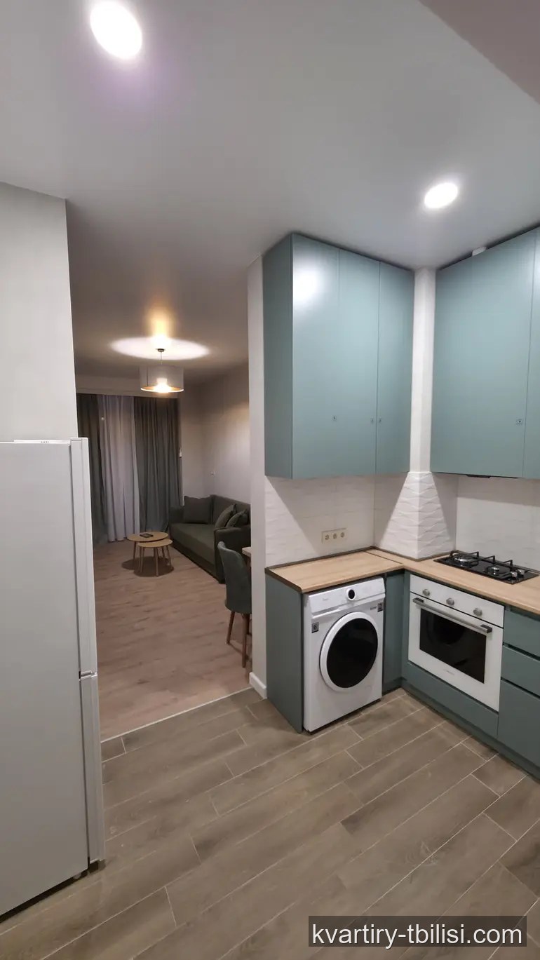 Двухкомнатная квартира в Дигомском массиве — 536 USD/мес | Tbilisi Homes