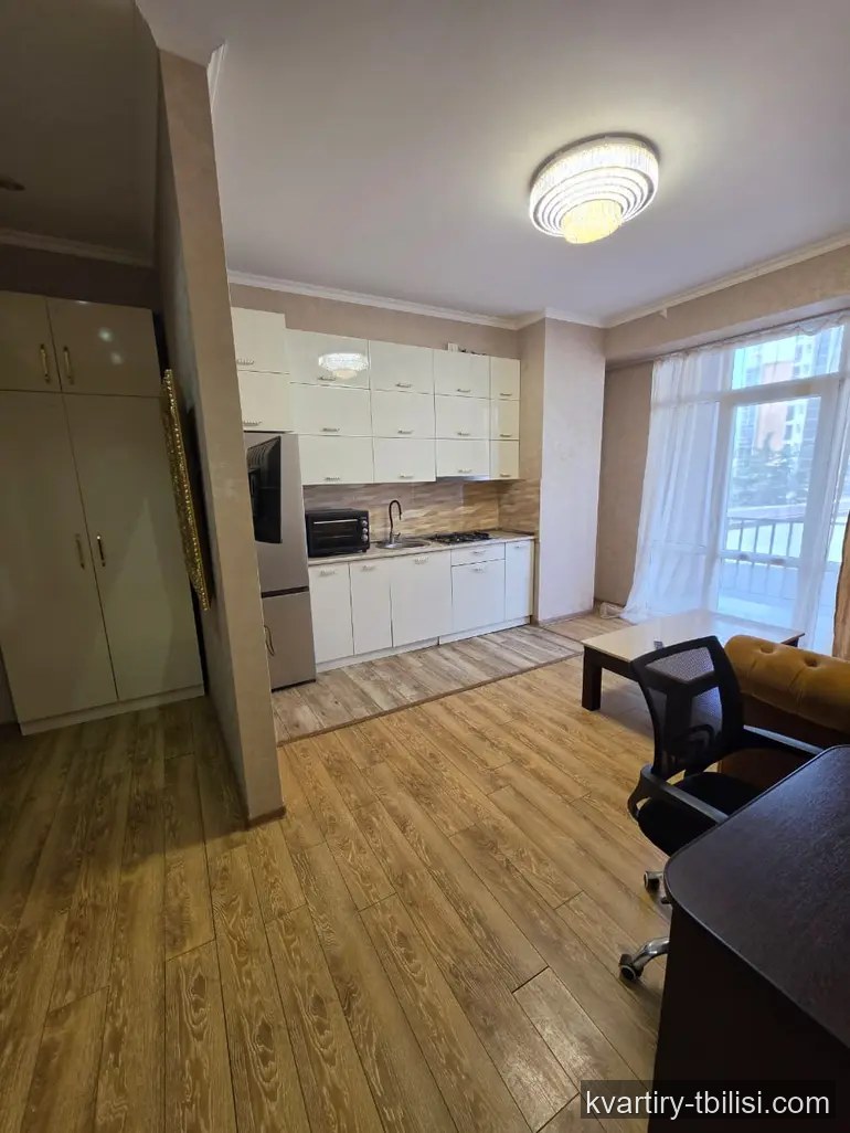 2-bedroom Apartment for rent in Digomi Massiv, Tbilisi, 51 sqm, floor 4/25 — 550 USD/month | Tbilisi Homes