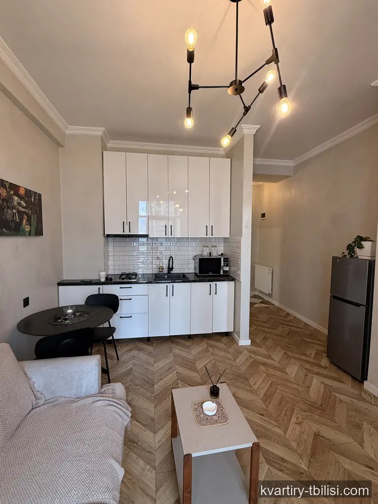 Двухкомнатная квартира в Дигомском массиве — 550 USD/мес | Tbilisi Homes