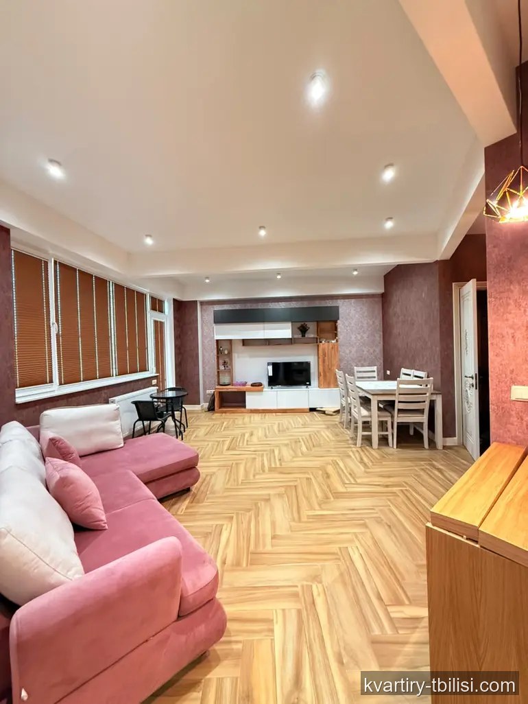 Двухкомнатная квартира в Дигомском массиве — 1 100 USD/мес | Tbilisi Homes