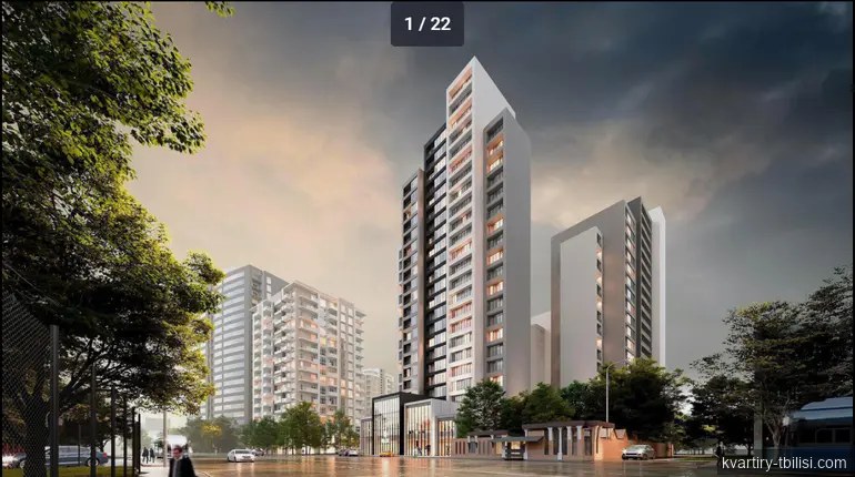 2-bedroom Apartment for rent in Digomi Massiv, Tbilisi, 50 sqm, floor 12/20 — 550 USD/month | Tbilisi Homes
