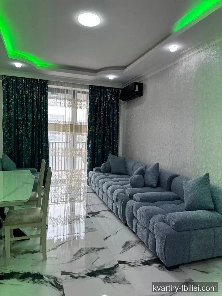 2-bedroom Apartment for rent in Digomi Massiv, Tbilisi, 50 sqm, floor 12/20 — 550 USD/month | Tbilisi Homes