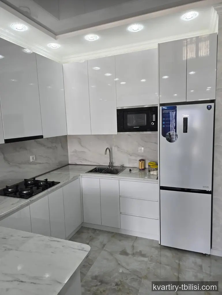 3-bedroom Apartment for rent in Digomi Massiv, Tbilisi, 65 sqm, floor 12/18 — 650 USD/month | Tbilisi Homes