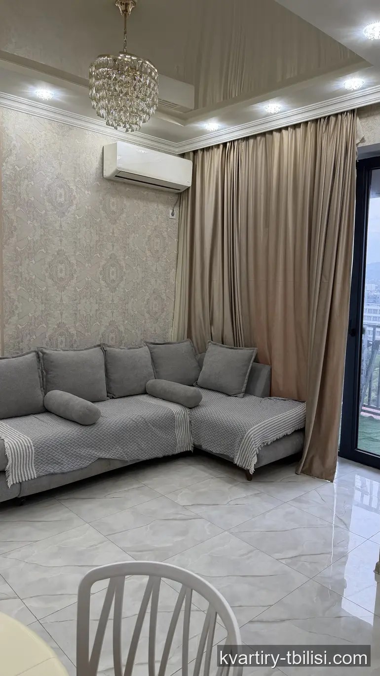 3-bedroom Apartment for rent in Digomi Massiv, Tbilisi, 60 sqm, floor 14/23 — 750 USD/month | Tbilisi Homes