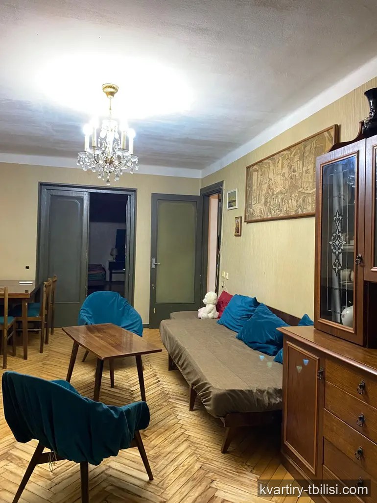 3-bedroom Apartment for rent in Digomi Massiv, Tbilisi, 73 sqm, floor 5/5 — 458 USD/month | Tbilisi Homes