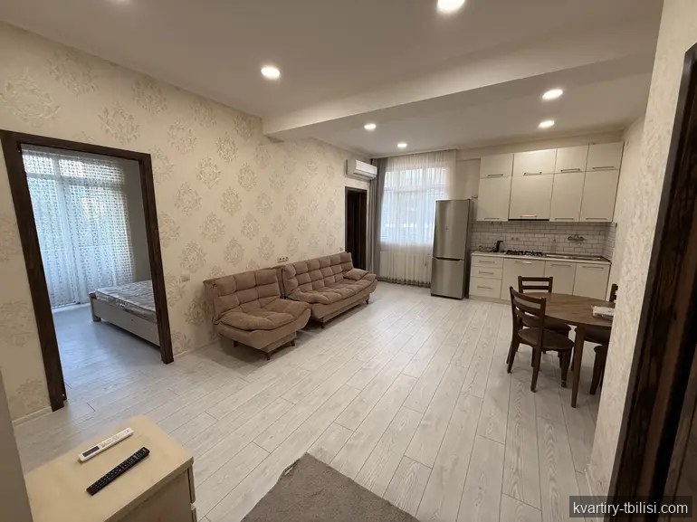 3-bedroom Apartment for rent in Digomi Massiv, Tbilisi, 55 sqm, floor 2/16 — 600 USD/month | Tbilisi Homes