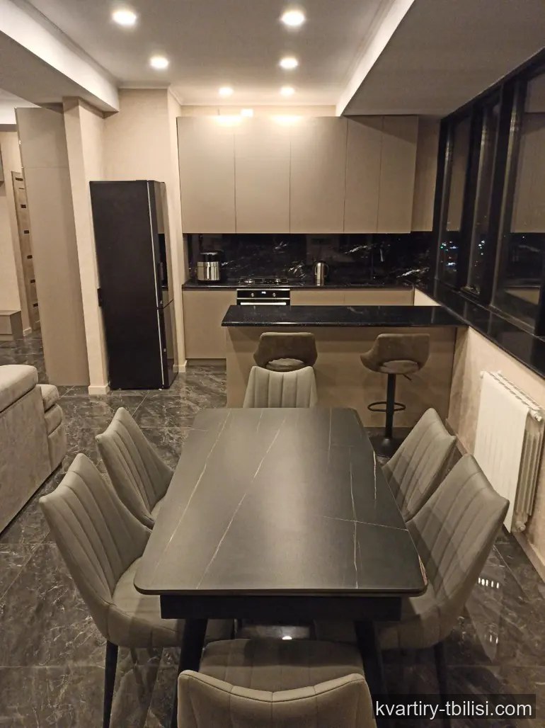 Трёхкомнатная квартира в Дигомском массиве — 950 USD/мес | Tbilisi Homes