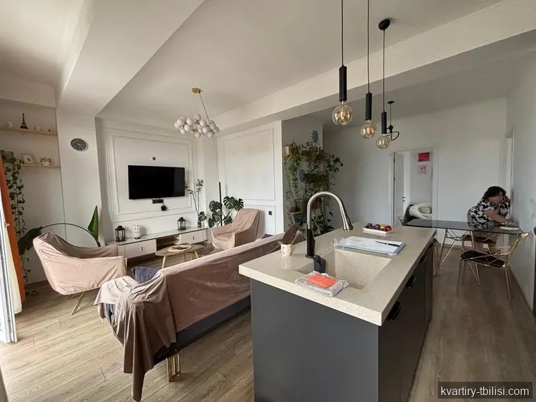 3-bedroom Apartment for rent in Digomi Massiv, Tbilisi, 115 sqm, floor 21/22 — 1 000 USD/month | Tbilisi Homes