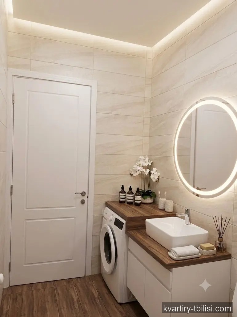 Трёхкомнатная квартира в Дигомском массиве — 850 USD/мес | Tbilisi Homes