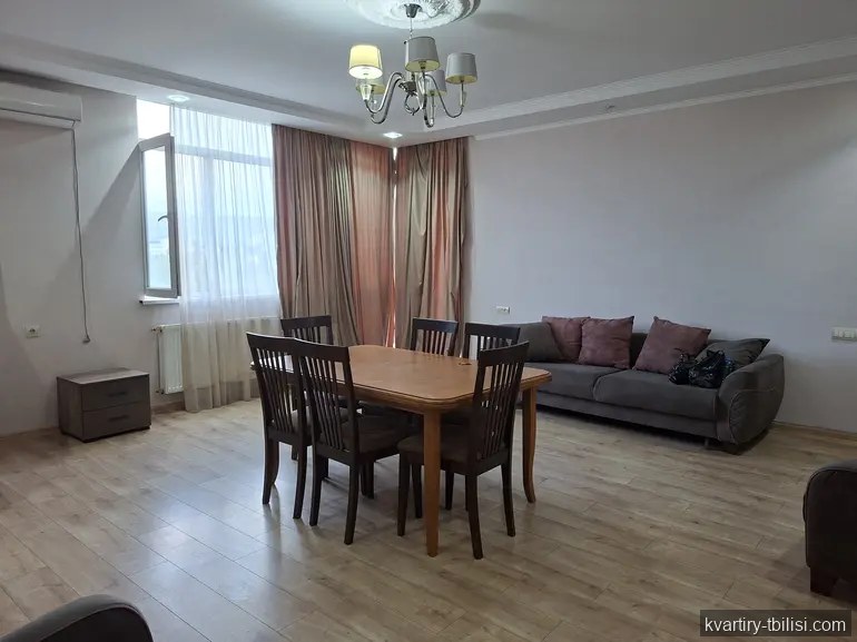 4-bedroom Apartment for rent in Digomi Massiv, Tbilisi, 92 sqm, floor 3/7 — 536 USD/month | Tbilisi Homes