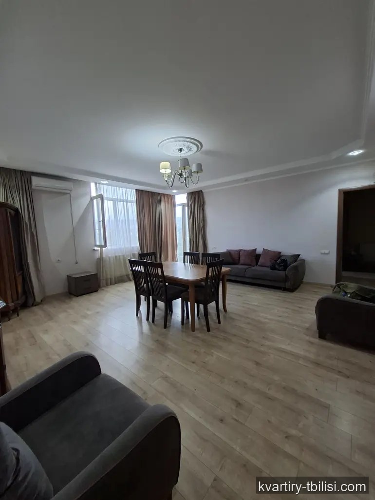 4-bedroom Apartment for rent in Digomi Massiv, Tbilisi, 92 sqm, floor 3/7 — 536 USD/month | Tbilisi Homes