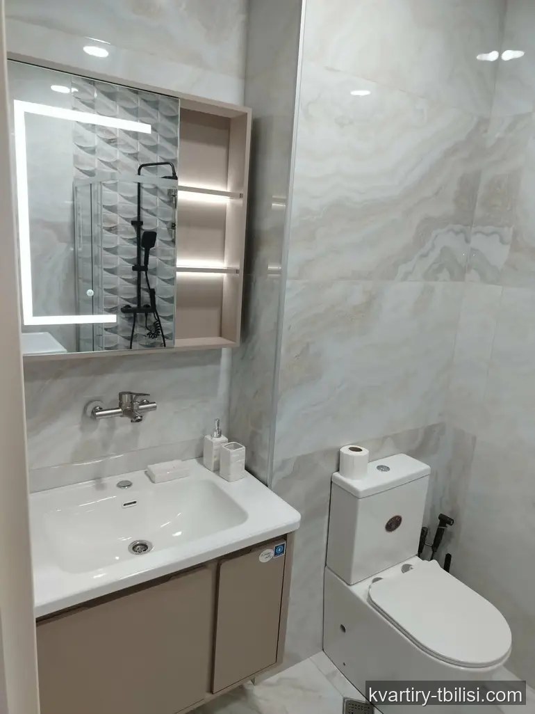 2-bedroom Apartment for rent in Gldani, Tbilisi, 60 sqm, floor 11/12 — 550 USD/month | Tbilisi Homes
