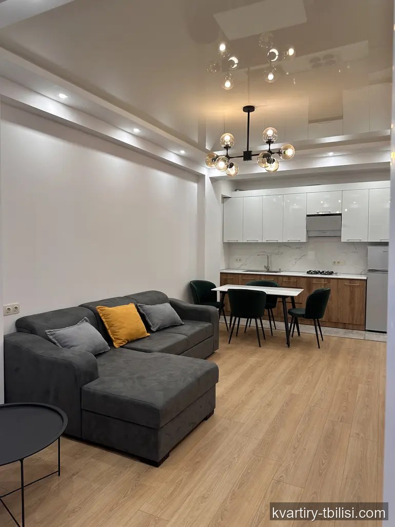 2-bedroom Apartment for rent in Gldani, Tbilisi, 50 sqm, floor 7/12 — 600 USD/month | Tbilisi Homes