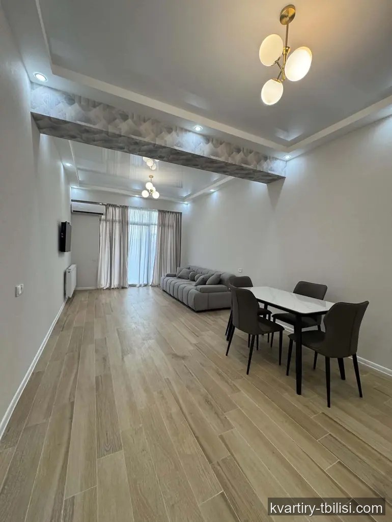 2-bedroom Apartment for rent in Gldani, Tbilisi, 64 sqm, floor 10/16 — 650 USD/month | Tbilisi Homes