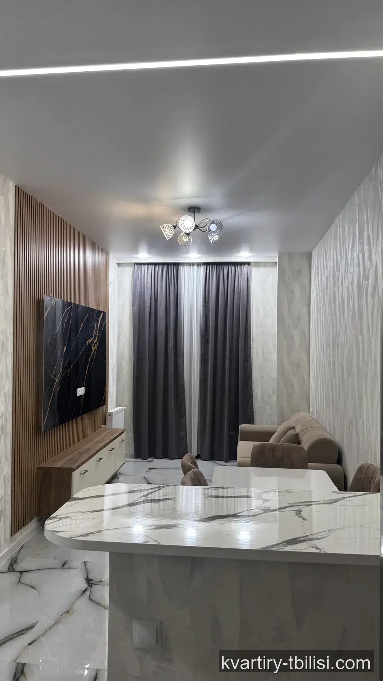 2-bedroom Apartment for rent in Gldani, Tbilisi, 52 sqm, floor 1/14 — 550 USD/month | Tbilisi Homes