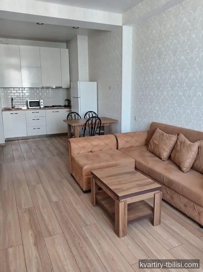 2-bedroom Apartment for rent in Gldani, Tbilisi, 55 sqm, floor 11/15 — 450 USD/month | Tbilisi Homes