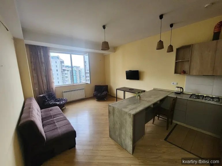 2-bedroom Apartment for rent in Gldani, Tbilisi, 55 sqm, floor 13/15 — 480 USD/month | Tbilisi Homes