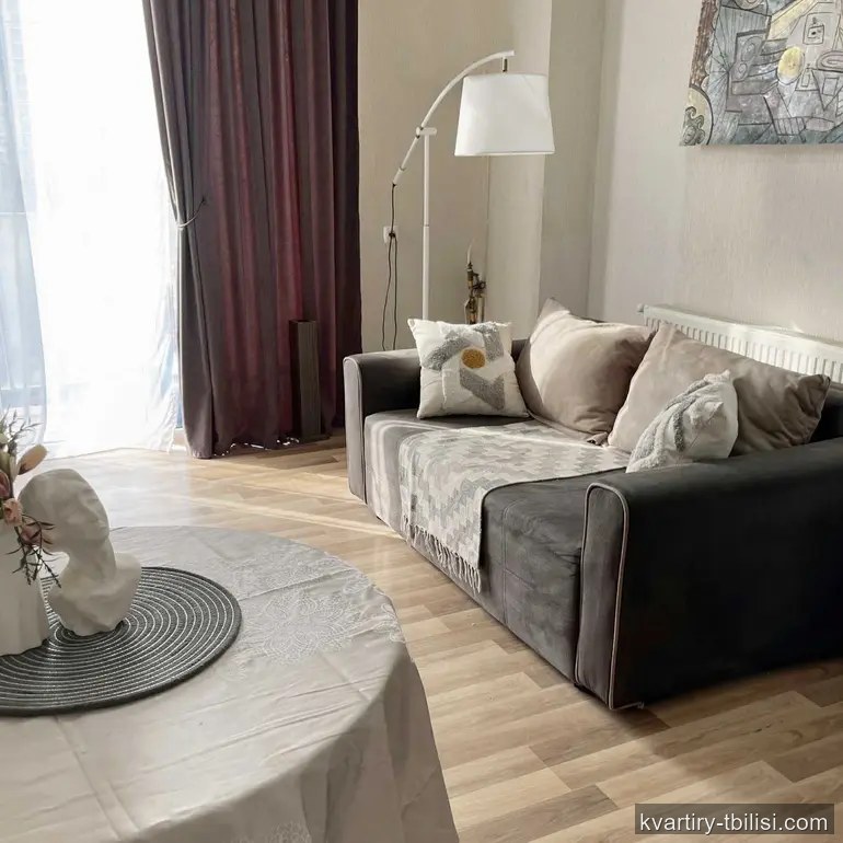 ქირავდება 2 ოთახიანი ბინა გლდანში, 40 მ², 7/8 სართული — 500 USD/თვეში | Tbilisi Homes