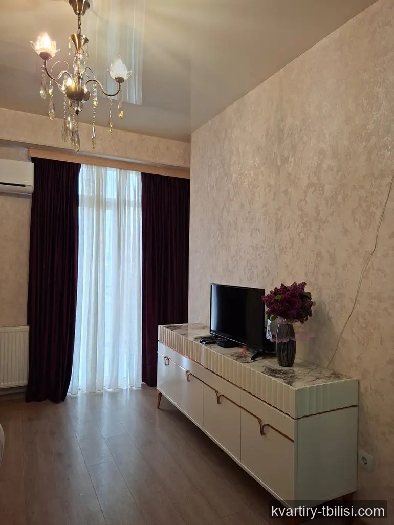 2-bedroom Apartment for rent in Gldani, Tbilisi, 45 sqm, floor 12/19 — 459 USD/month | Tbilisi Homes