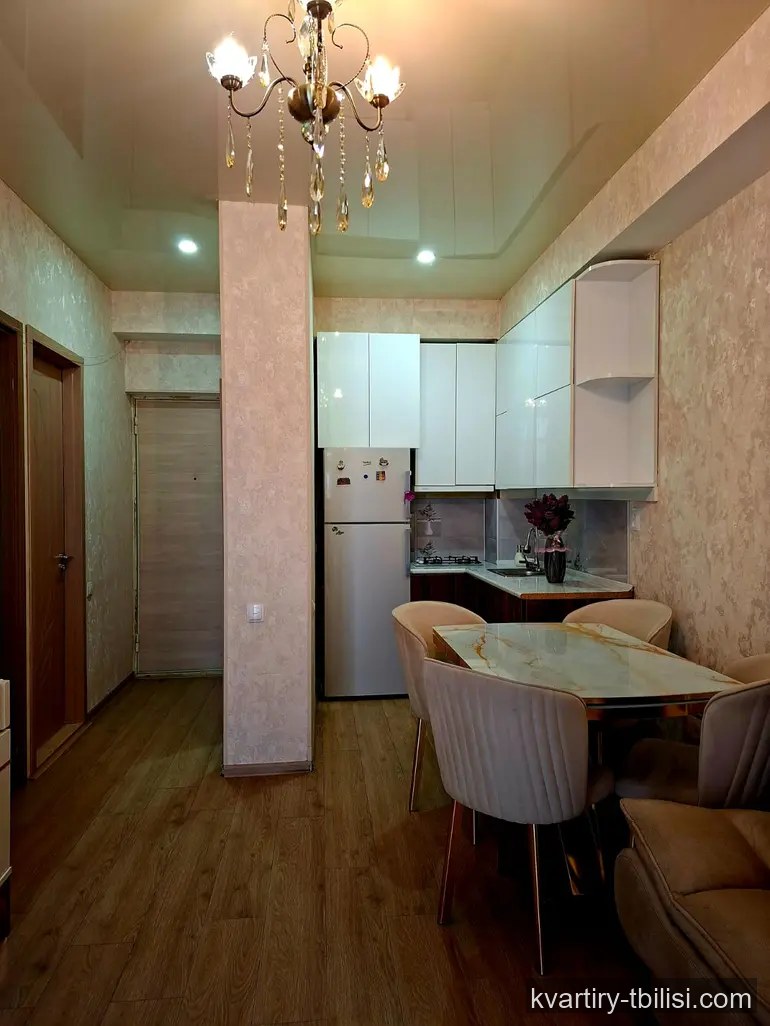 2-bedroom Apartment for rent in Gldani, Tbilisi, 45 sqm, floor 12/19 — 459 USD/month | Tbilisi Homes