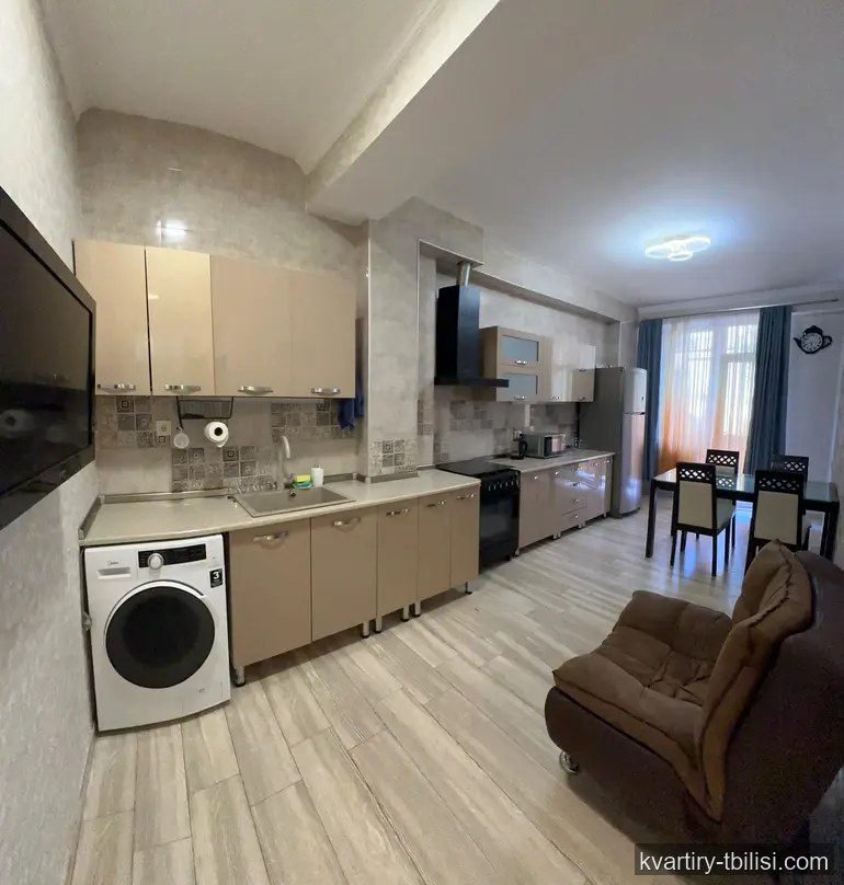 3-bedroom Apartment for rent in Gldani, Tbilisi, 75 sqm, floor 2/12 — 612 USD/month | Tbilisi Homes