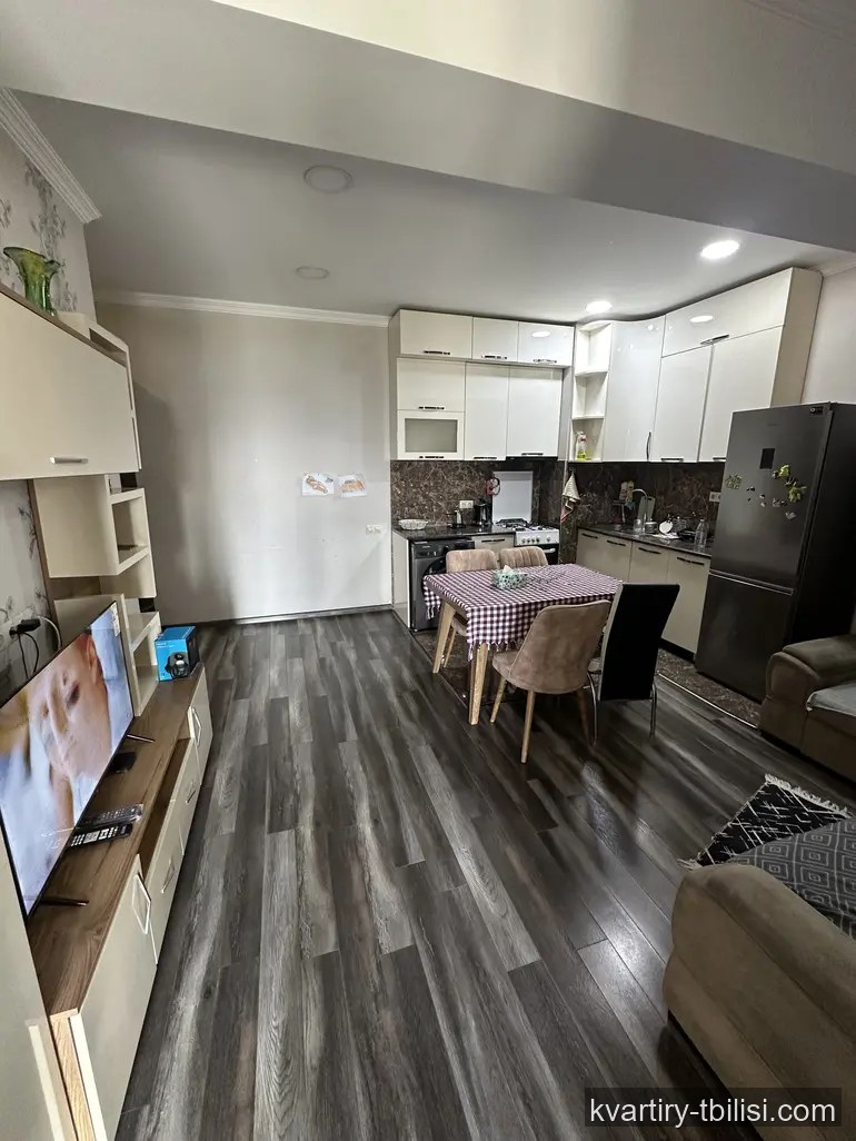 Трёхкомнатная квартира в Глдани — 478 USD/мес | Tbilisi Homes