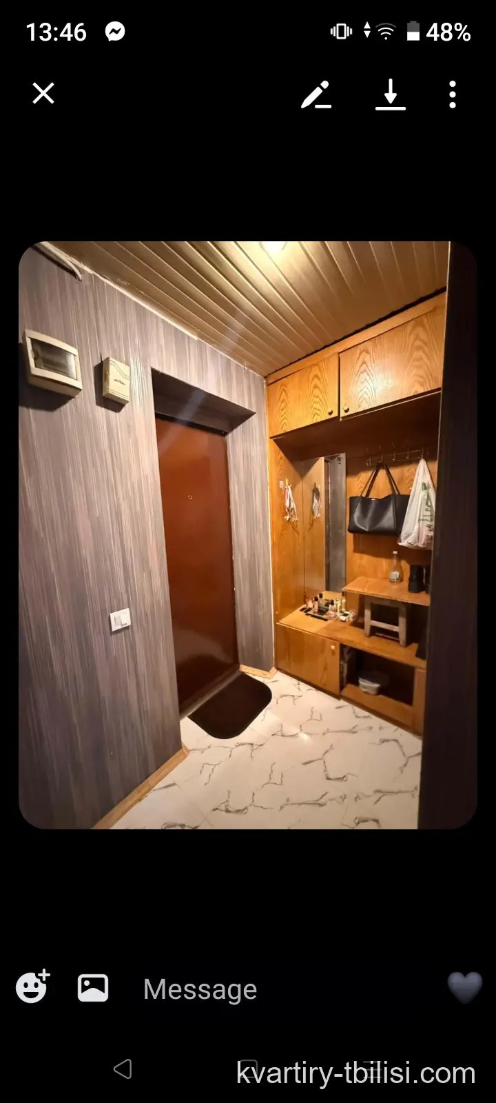 Однокомнатная квартира в Исани — 400 USD/мес | Tbilisi Homes
