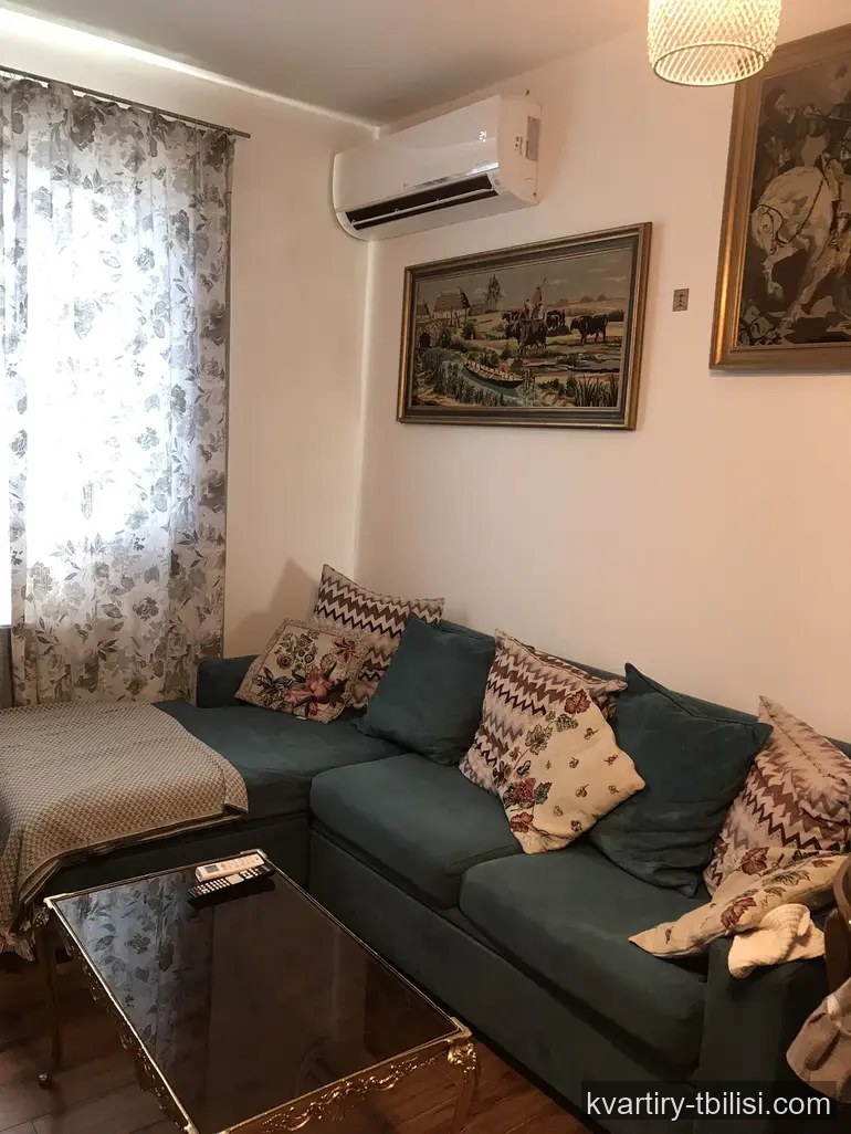 2-bedroom Apartment for rent in Isani, Tbilisi, 48 sqm, floor 7/16 — 454 USD/month | Tbilisi Homes