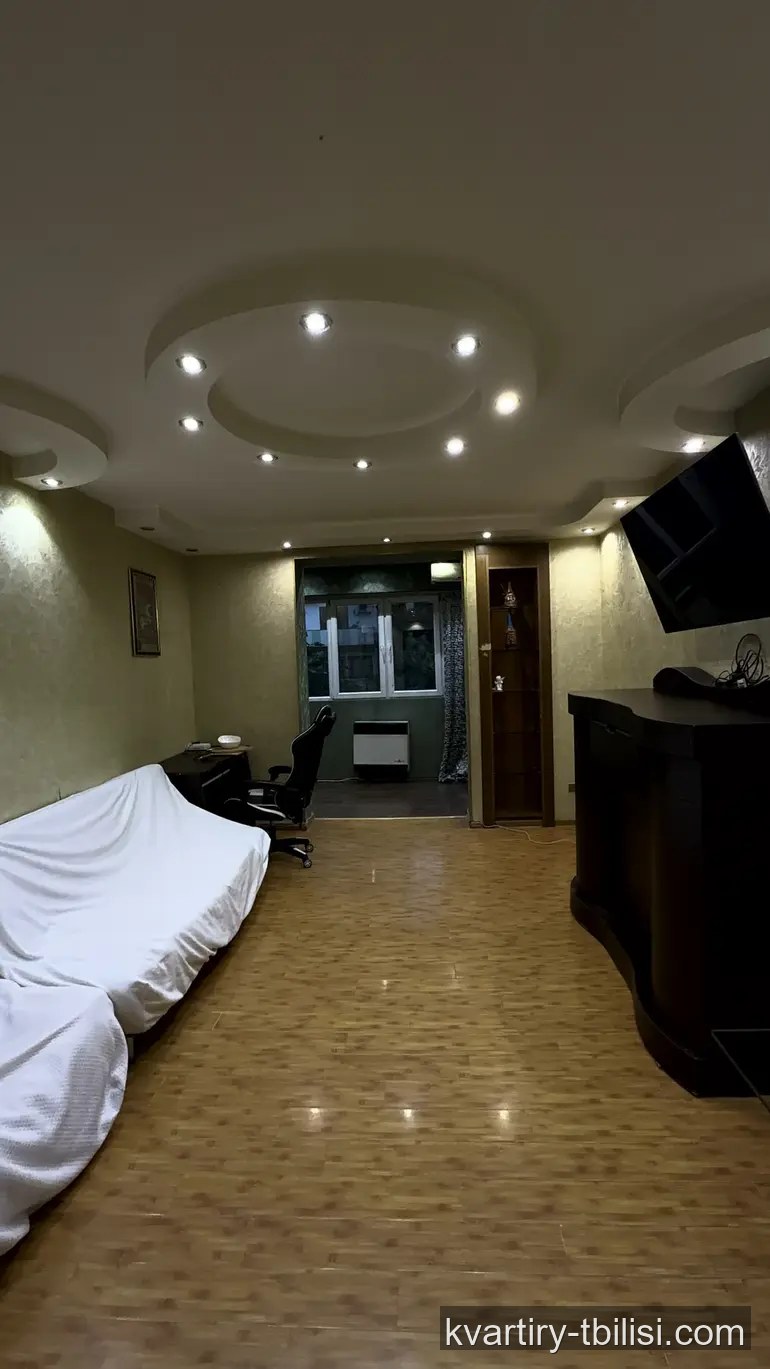 2-bedroom Apartment for rent in Isani, Tbilisi, 75 sqm, floor 3/6 — 550 USD/month | Tbilisi Homes