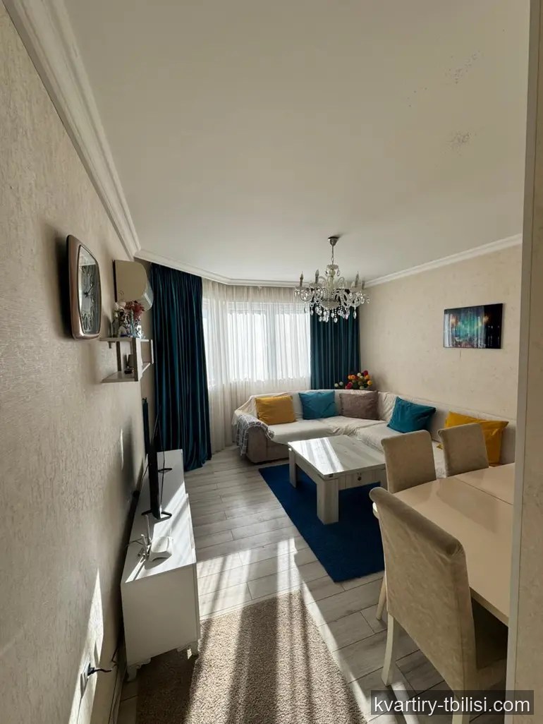 2-bedroom Apartment for rent in Isani, Tbilisi, 66 sqm, floor 12/23 — 400 USD/month | Tbilisi Homes