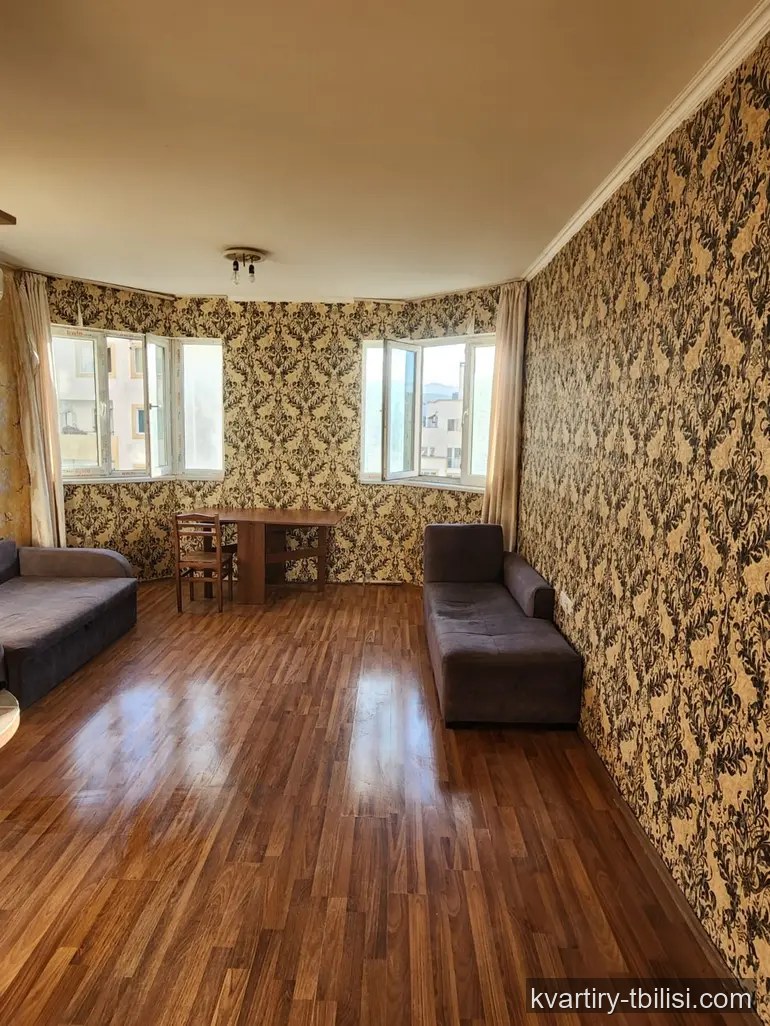 3-bedroom Apartment for rent in Isani, Tbilisi, 75 sqm, floor 16/17 — 452 USD/month | Tbilisi Homes