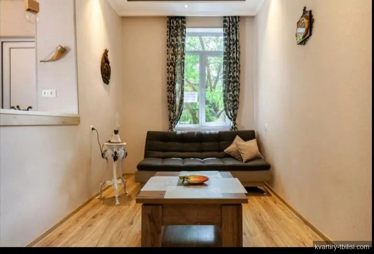 2-bedroom Apartment for rent in Krtsanisi, Tbilisi, 36 sqm, floor 2/2 — 400 USD/month | Tbilisi Homes