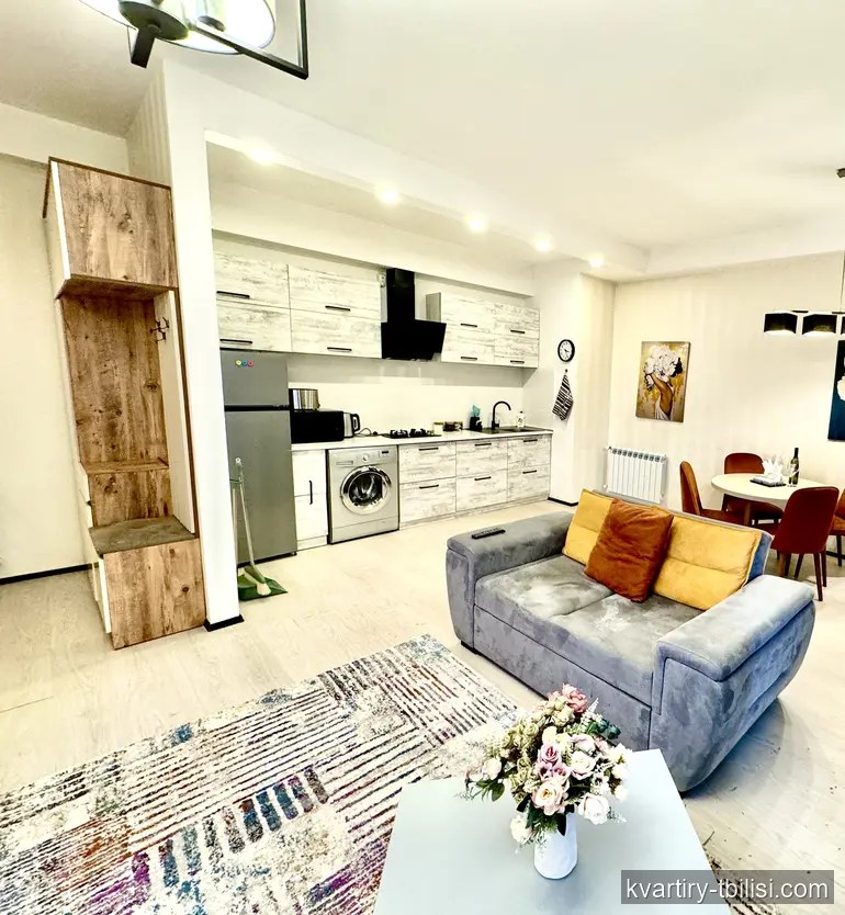 Двухкомнатная квартира в Крцаниси — 1 200 USD/мес | Tbilisi Homes