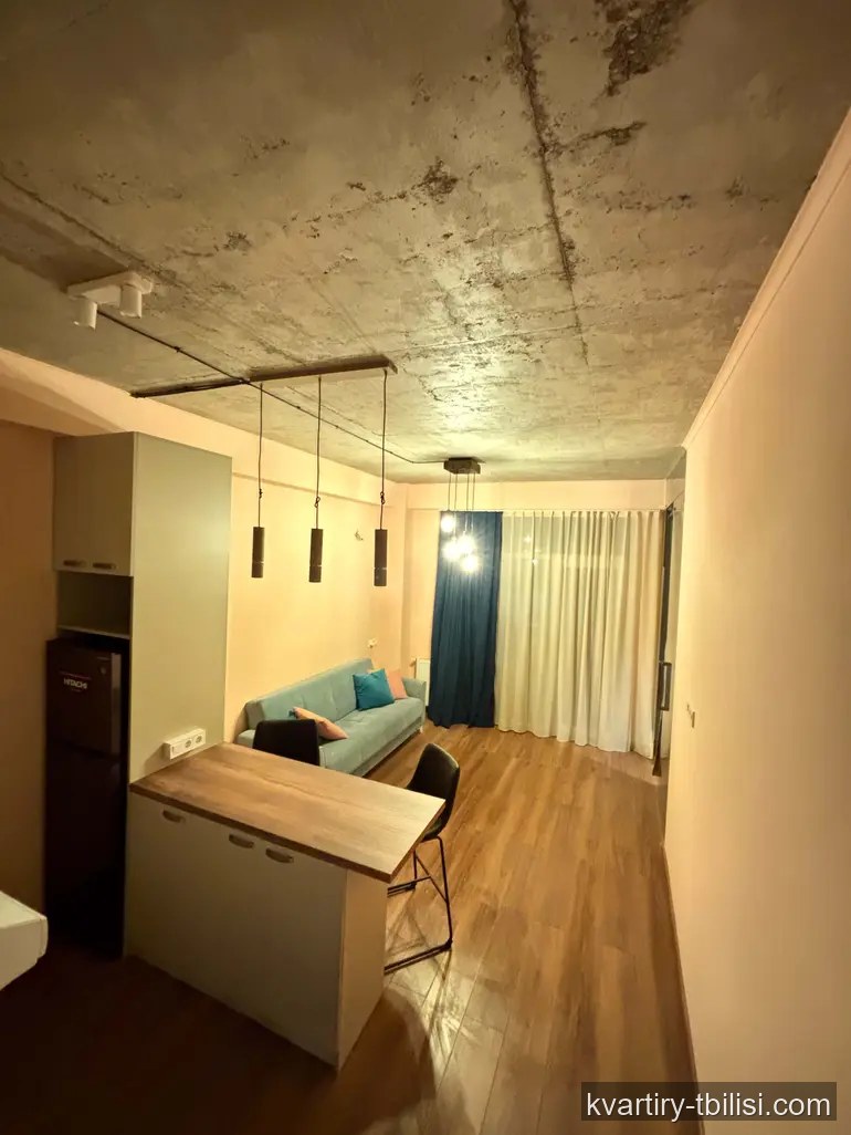 Двухкомнатная квартира в Крцаниси — 649 USD/мес | Tbilisi Homes