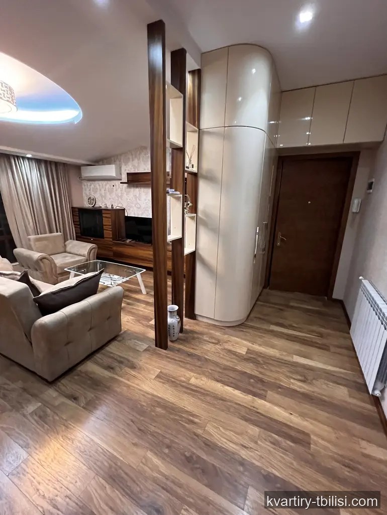3-bedroom Apartment for rent in Krtsanisi, Tbilisi, 108 sqm, floor 8/8 — 1 100 USD/month | Tbilisi Homes