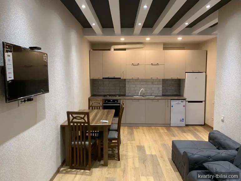 3-bedroom Apartment for rent in Krtsanisi, Tbilisi, 65 sqm, floor 4/8 — 670 USD/month | Tbilisi Homes