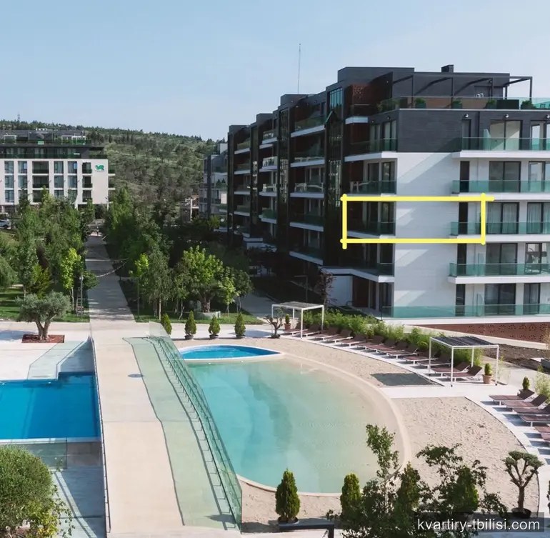 3-bedroom Apartment for rent in Krtsanisi, Tbilisi, 76 sqm, floor 3/5 — 2 000 USD/month | Tbilisi Homes