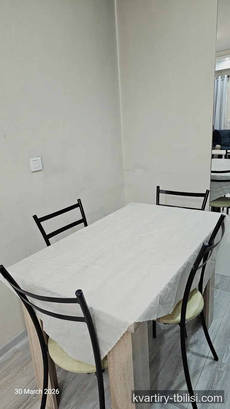 Трёхкомнатная квартира в Крцаниси — 750 USD/мес | Tbilisi Homes