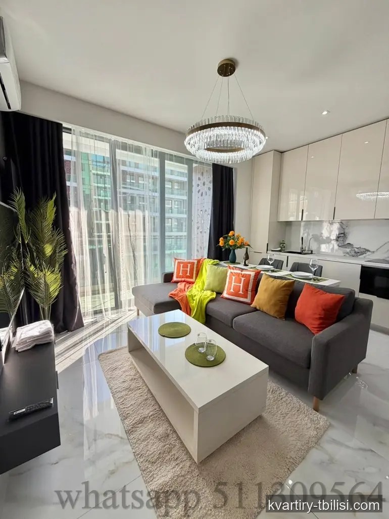 Трёхкомнатная квартира в Крцаниси — 1 500 USD/мес | Tbilisi Homes