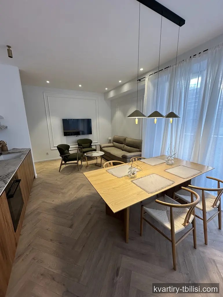 3-bedroom Apartment for rent in Krtsanisi, Tbilisi, 78 sqm, floor 4/10 — 1 100 USD/month | Tbilisi Homes