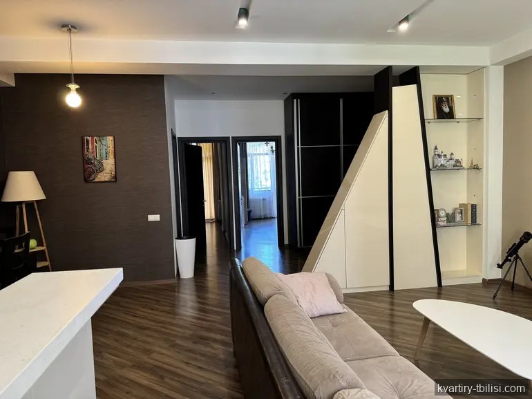 3-bedroom Apartment for rent in Krtsanisi, Tbilisi, 100 sqm, floor 3/5 — 1 000 USD/month | Tbilisi Homes