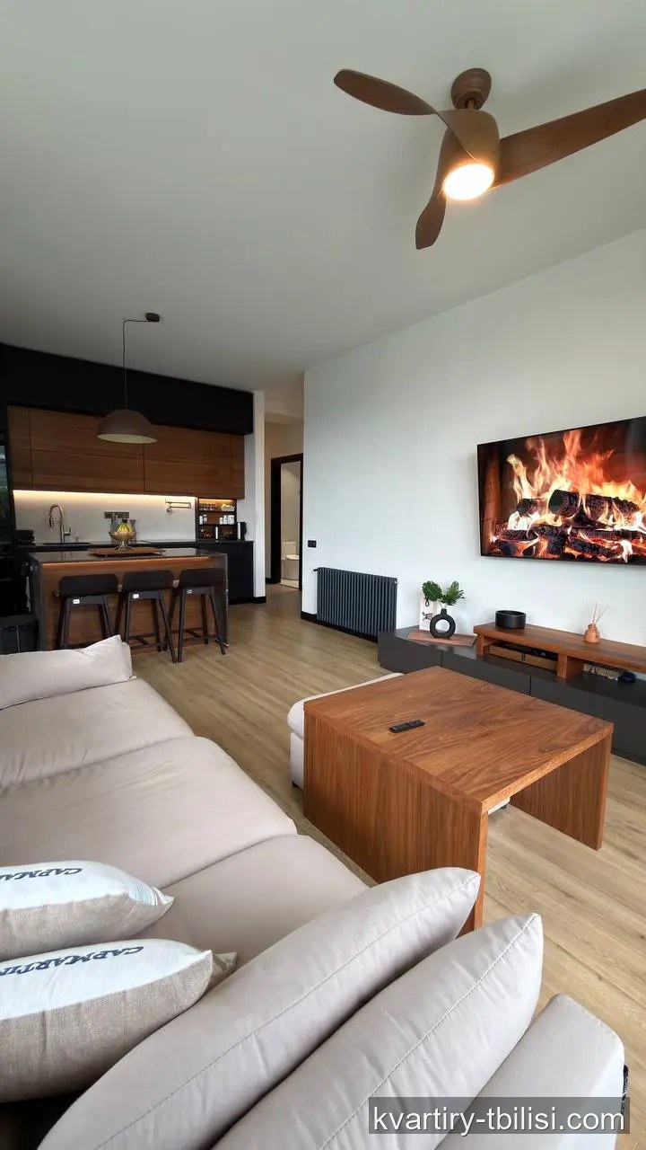 3-bedroom Apartment for rent in Krtsanisi, Tbilisi, 90 sqm, floor 2/8 — 2 500 USD/month | Tbilisi Homes