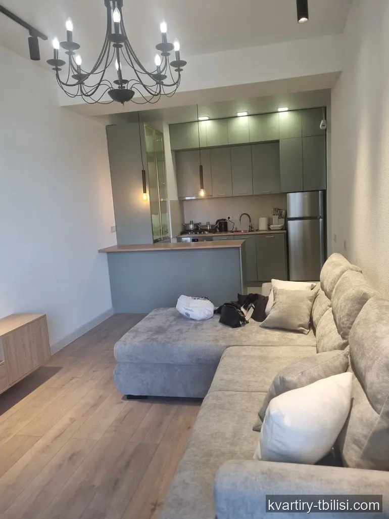 Двухкомнатная квартира в Кукиа — 650 USD/мес | Tbilisi Homes