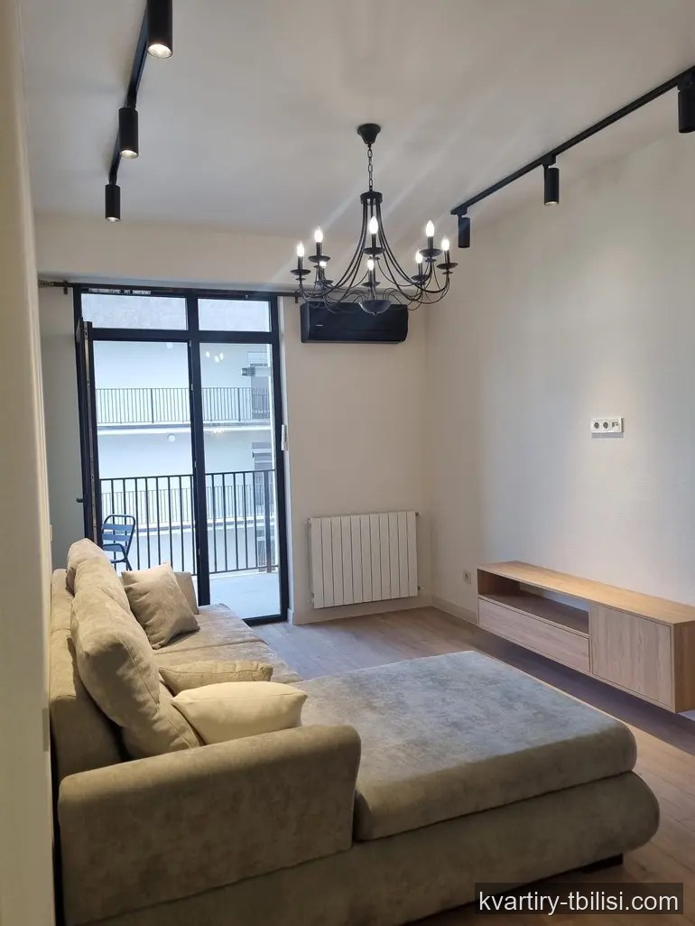 Двухкомнатная квартира в Кукиа — 650 USD/мес | Tbilisi Homes