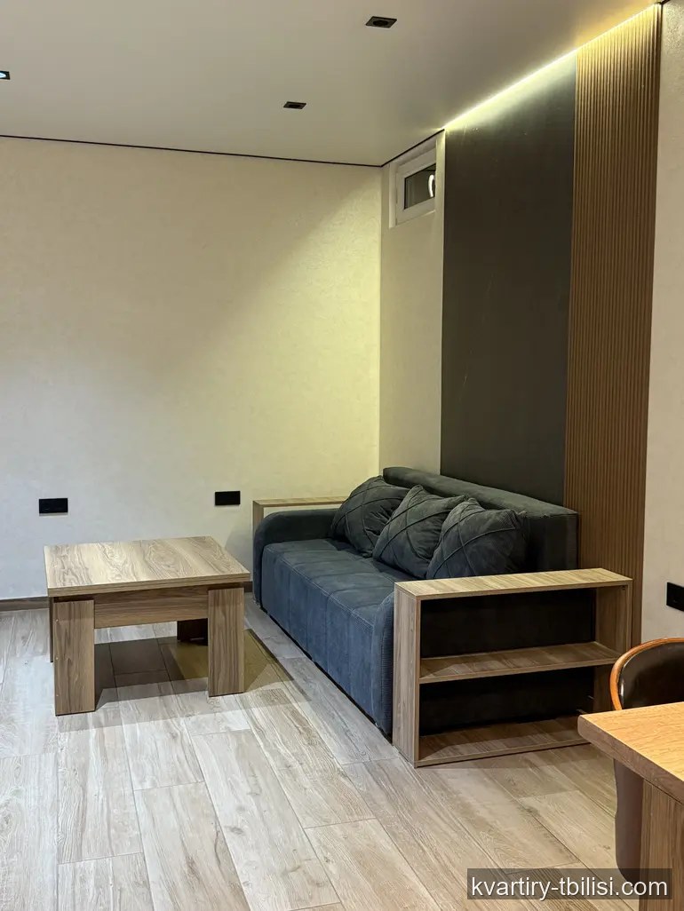 Двухкомнатная квартира в Кукиа — 575 USD/мес | Tbilisi Homes