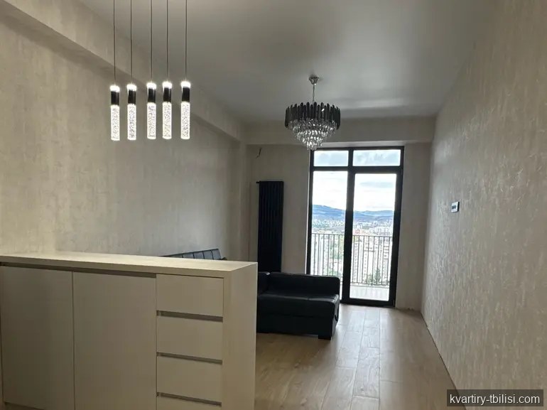 2-bedroom Apartment for rent in Kukia, Tbilisi, 56 sqm, floor 19/25 — 850 USD/month | Tbilisi Homes