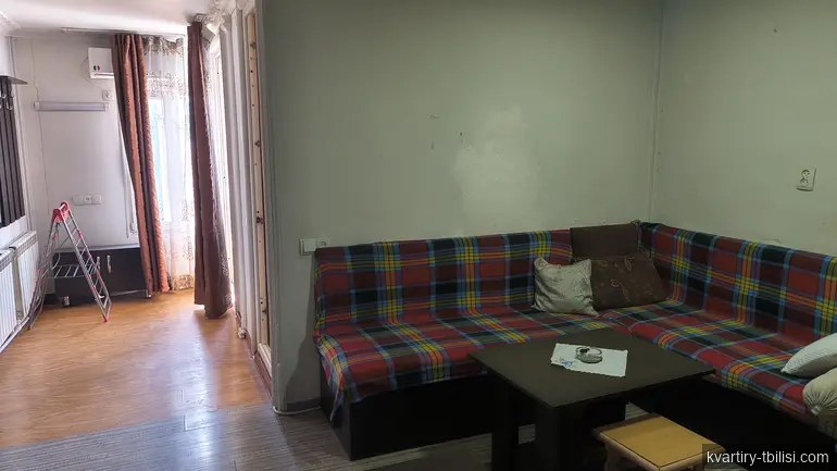Двухкомнатная квартира в Кукиа — 422 USD/мес | Tbilisi Homes