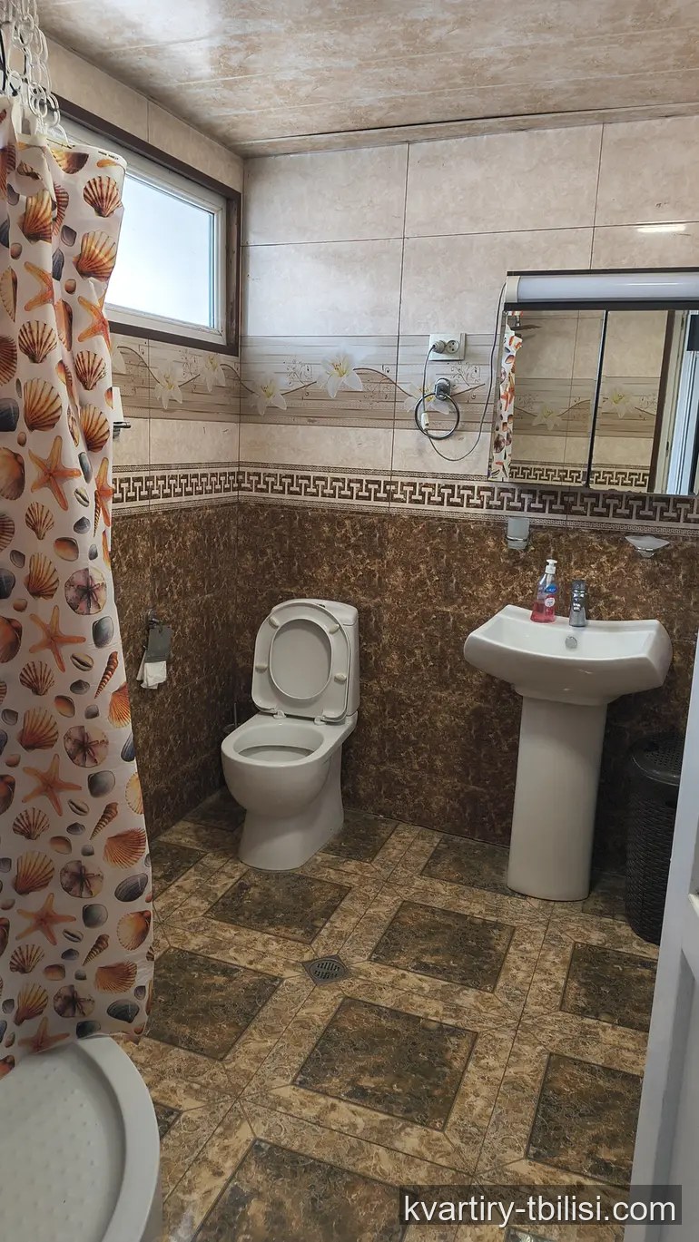 Двухкомнатная квартира в Кукиа — 422 USD/мес | Tbilisi Homes